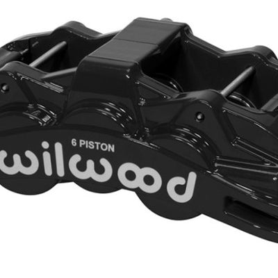Wilwood Caliper Black SX6R 4.04in Piston 1.25in Disc
