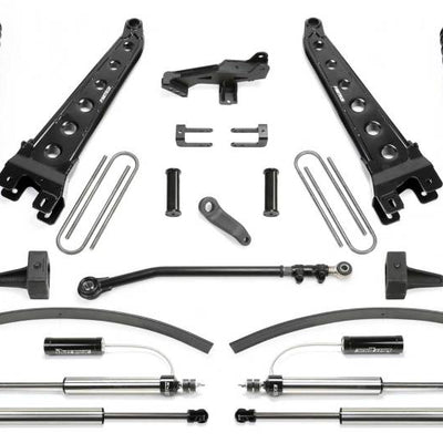 Fabtech 17-21 Ford F250/F350 4WD Diesel 8in Rad Arm Sys w/Coils & Dlss Resi Shks