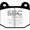 EBC 99-03 Mitsubishi Lancer Evolution 2.0 Turbo Redstuff Rear Brake Pads