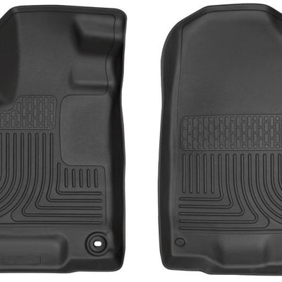 Husky Liners 2016 Honda Pilot WeatherBeater Front Black Floor Liners