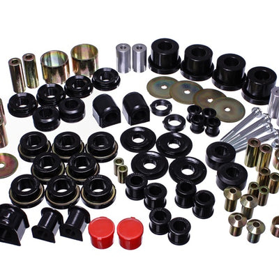 Energy Suspension 15-16 Ford Mustang Black Hyper-Flex Master Bushing Set