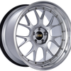 BBS LM-R 20x11 5x114.3 ET20 CB66 Diamond Silver Center Diamond Cut Lip Wheel