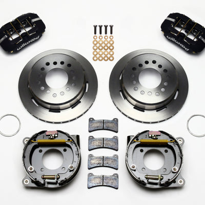 Wilwood Dynapro Low-Profile 11.00in P-Brake Kit Chevy 12 Bolt 2.75in Off w/ C-Clips