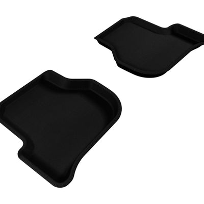 3D MAXpider 2005-2010 Volkswagen Jetta/Golf Kagu 2nd Row Floormats - Black