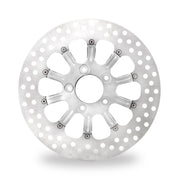 Performance Machine Disc/Carr 11.8 Revel Front - Chrome