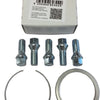 BBS PFS KIT - Saab 9-3 - 9-5 - Includes 70mm OD - 65mm ID Ring / 70mm Clip / Lug Bolts
