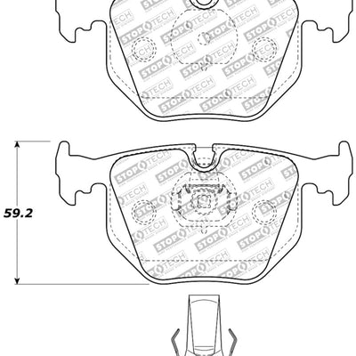 StopTech Performance 01-07 BMW M3 E46 / 00-04 M5 / 04-09 X3 / 00-06 X5 / 1/06-09 Z4 / 9/00-07 330 /
