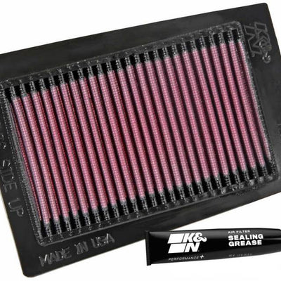 K&N 85-88 & 92-00 Yamaha YFM80 Badger/02-08 YFM80 Raptor/05-08 YFM80 Grizzly Replacement Air Filter