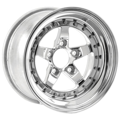 Weld Weldstar 15x15 / 5x4.75 BP / 6.5in. BS Polished Wheel - Non-Beadlock