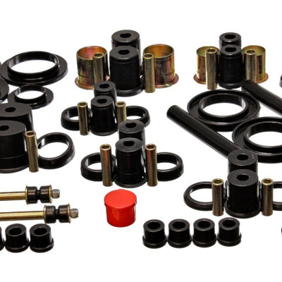 Energy Suspension 94-98 Ford Mustang Black Hyper-flex Master Bushing Set