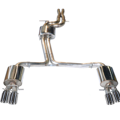 AWE Tuning Audi B8.5 S5 3.0T Touring Edition Exhaust System - Polished Silver Tips (102mm)