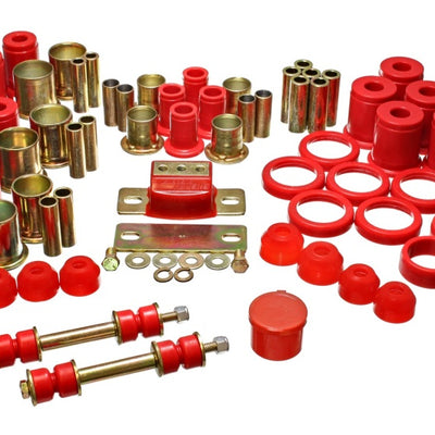 Energy Suspension 80-90 Chevrolet Belair/Biscayne/Caprice/Impala/Station Wagon Red Hyper-flex Master