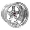 Race Star 92 Drag Star 15x12.00 5x4.75bc 4.00bs Direct Drill Polished Wheel