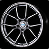 Gram Lights 57ANA 19x8.5 +36 5-114.3 Shining Silver DC Machining Wheel