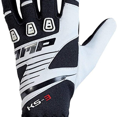 OMP KS-3 Gloves Black/White - Size S