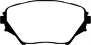 EBC 01-03 Toyota RAV 4 2.0 Greenstuff Front Brake Pads