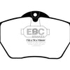 EBC 99-02 Saab 9-3 Convertible Greenstuff Front Brake Pads