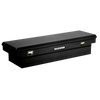 Tradesman Steel Cross Bed Truck Tool Box (70in/Front Opening.) - Black