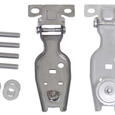 Kentrol 07-18 Jeep Wrangler JK Liftgate Hinge Pair Bare Grey