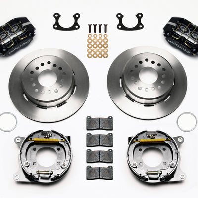 Wilwood Dynapro Dust-Boot P/S Park Brake Kit Small Ford 2.66in Offset