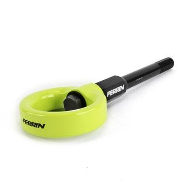 PERRIN 02-07 Subaru WRX/STI Tow Hook Kit (Front) - Neon Yellow