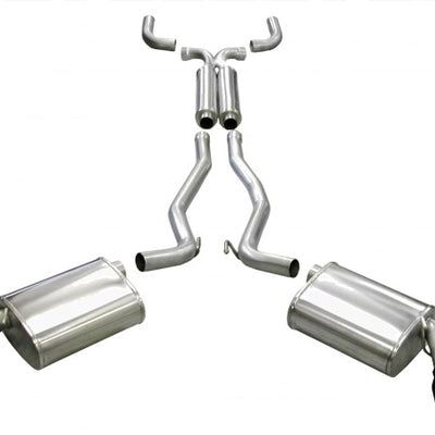 Corsa 2010-2015 Chevrolet Camaro Coupe/Convertible RS 3.6L V6 Black Sport Cat-Back + XO Exhaust