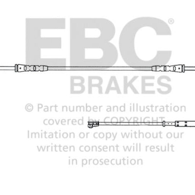 EBC 2010-2013 BMW 128 3.0L Front Wear Leads