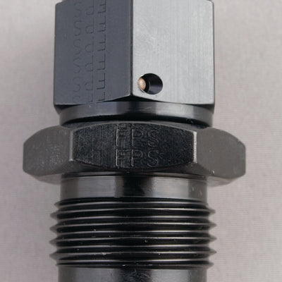 Fragola -20AN Nut x -16AN Male Swivel Reducer - Black