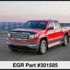 EGR 14+ GMC Sierra Superguard Hood Shield - Matte (301585)