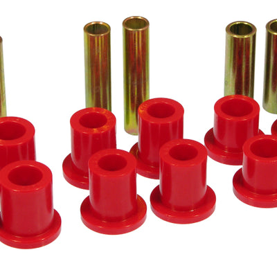 Prothane 73-79 Ford F350 2wd Rear Leaf Spring Bushings - Red