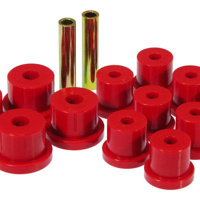 Prothane 67-69 Chevy Camaro Rear Mono Leaf Bushings - Red