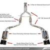 AWE Tuning Porsche Panamera S/4S Touring Edition Exhaust System - Polished Silver Tips