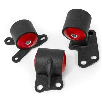 Innovative 92-95 Civic B/D Series Black Steel Mounts 75A Bushings (Auto to Manual Hydro 2 Bolt)