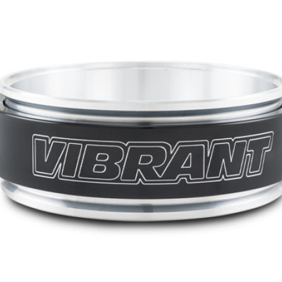 Vibrant 5in O.D. Aluminized HD 2.0 Clamp Assembly - Anodized Black