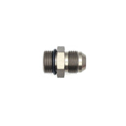 DeatschWerks 10AN ORB Male to 10 AN Male Flare Adapter (Incl O-Ring) - Anodized Matte Black