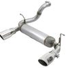 aFe Rebel Series 2.5in 409 SS Axle-Back Exhaust w/ Polished Tips 2018+ Jeep Wrangler (JL) V6 3.6L