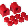 Prothane 89-94 Nissan 240SX Rear Sway Bar Bushings - 17mm - Red