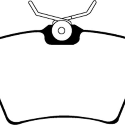 EBC 96-98 Volkswagen Eurovan 2.5 Vented Rotors Greenstuff Rear Brake Pads