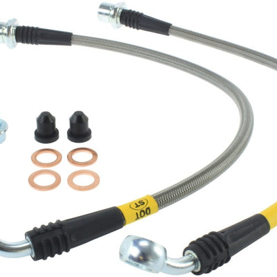 StopTech 06-08 Lexus IS350 / 06 GS300/GS430 Stainless Steel Front Brake Lines