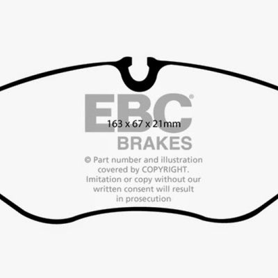 EBC 07+ Dodge Sprinter 2500 Ultimax2 Front Brake Pads