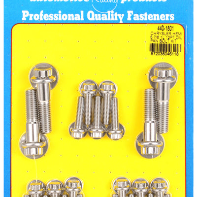 ARP Chrysler Hemi 5.7/6.1L SS 12pt Oil Pan Bolt Kit