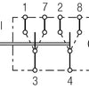 Hella Switch Rocker Spdt 6 Pole
