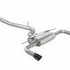 AWE Tuning Audi 8V A3 Touring Edition Exhaust - Dual Outlet Diamond Black 90 mm Tips