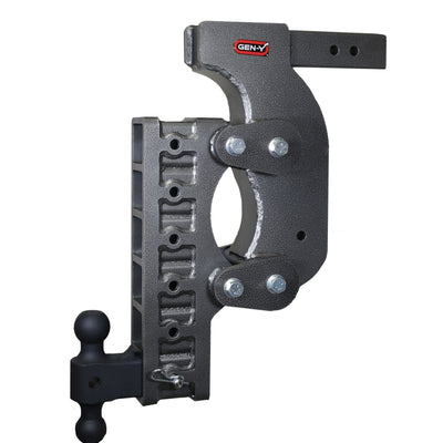 Gen-Y The Boss Torsion-Flex 2.5in Receiver 21in Drop Hitch w/GH-061 Dual-Ball/Stabilizer Kit