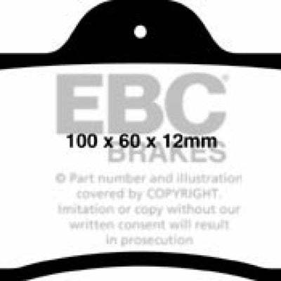 EBC Brakes Yellowstuff Performance Brake Pads