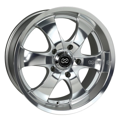 Enkei M6 Universal Truck & SUV 18x8.5 30mm Offset 6x135 Bolt Pattern 87mm Bore Mirror Finish Wheel
