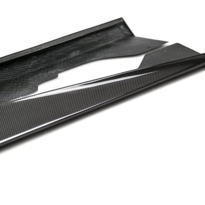 Anderson Composites 20-21 Chevrolet Corvette C8 Stingray Type-MB Carbon Fiber Rocker Panel Extension