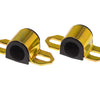 Prothane Universal Sway Bar Bushings - 24mm for A Bracket - Black