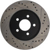 StopTech 05-10 Ford Mustang GT Front Right Slotted & Drilled Rotor