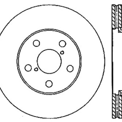 StopTech Drilled Sport Brake Rotor